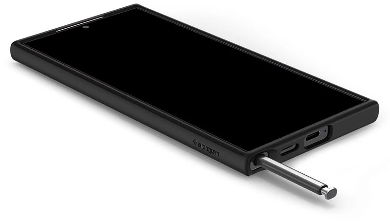 Dėklas Spigen Ultra Hybrid, matte juodos spalvos – Samsung Galaxy S24 Ultra