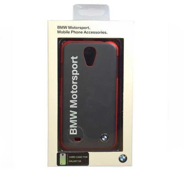 Dėklas hardcase BMW BMHCS4SPL i9505 S4 juodos spalvos