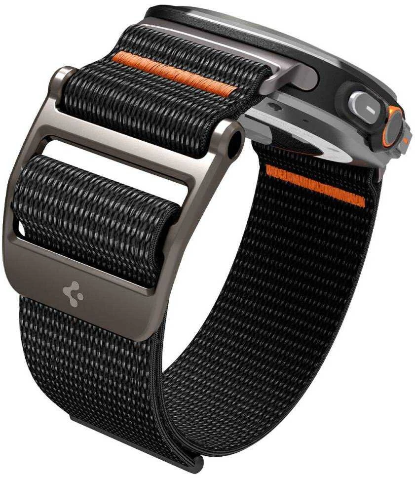 Samsung Galaxy Watch Ultra (47mm) Spigen Durapro Flex juodos spalvos