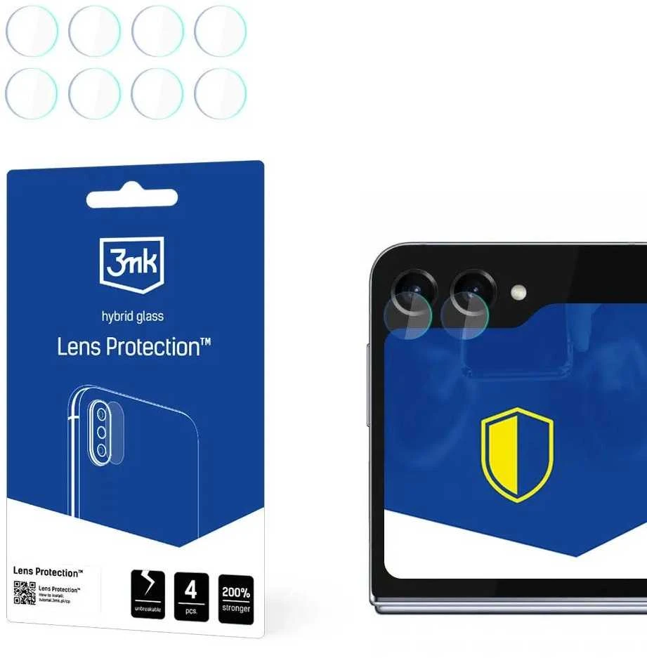 Samsung Galaxy Z Flip 5 (priekis) – 3mk objektyvo apsauga™
