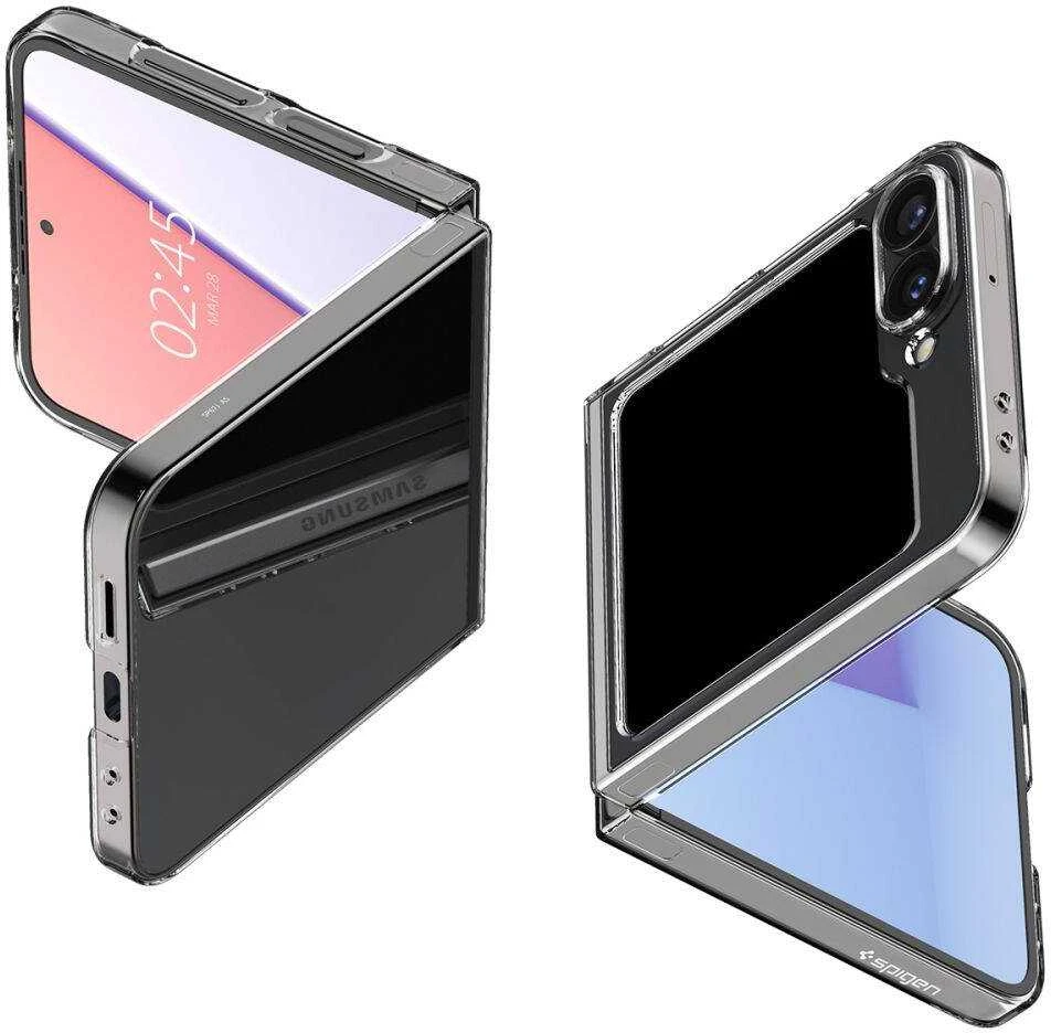 Samsung Galaxy Z Flip6 Spigen Airskin Crystal Clear dėklas telefonui skaidrus