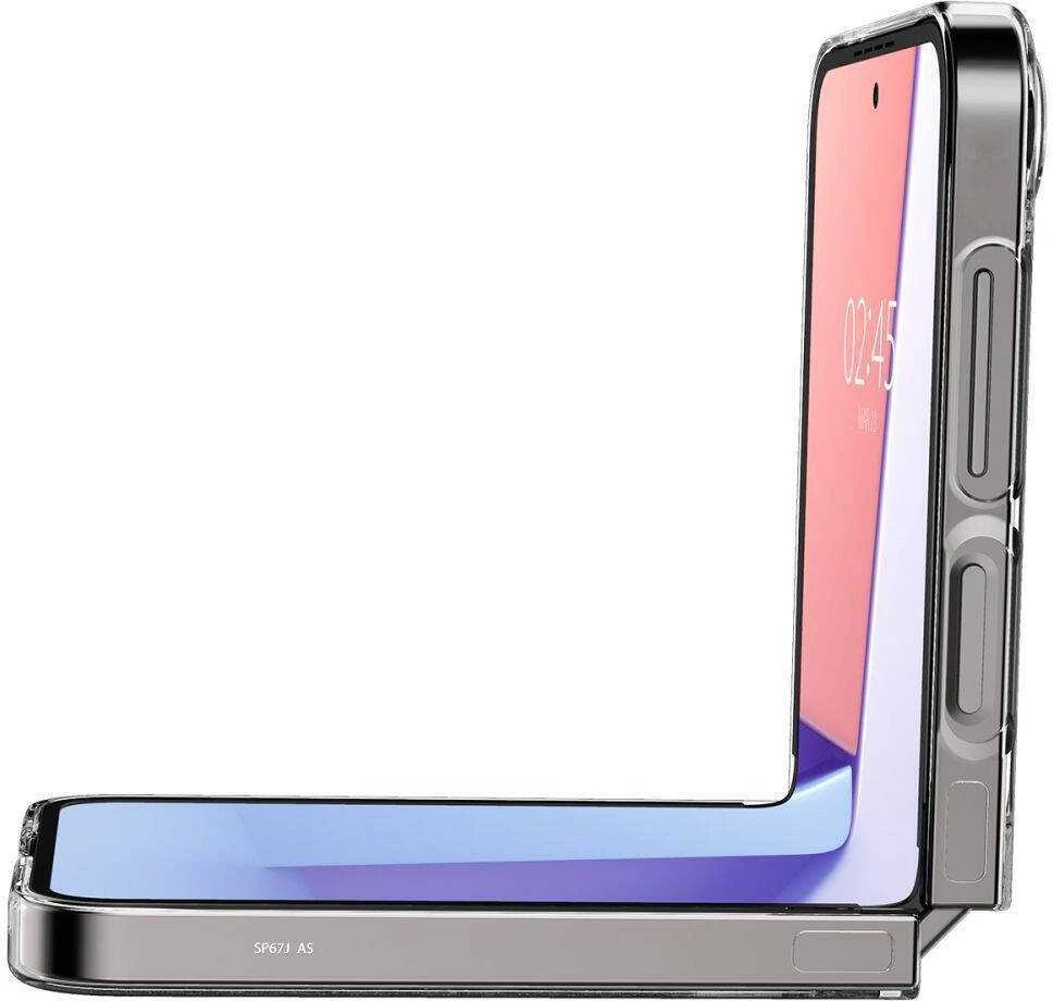 Samsung Galaxy Z Flip6 Spigen Airskin Crystal Clear dėklas telefonui skaidrus
