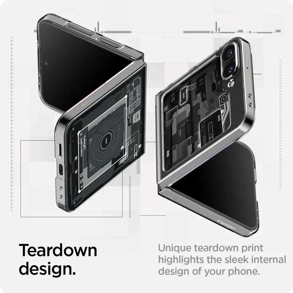 Spigen Airskin – dėklas skirtas Samsung Galaxy Z Flip 6 Zero One