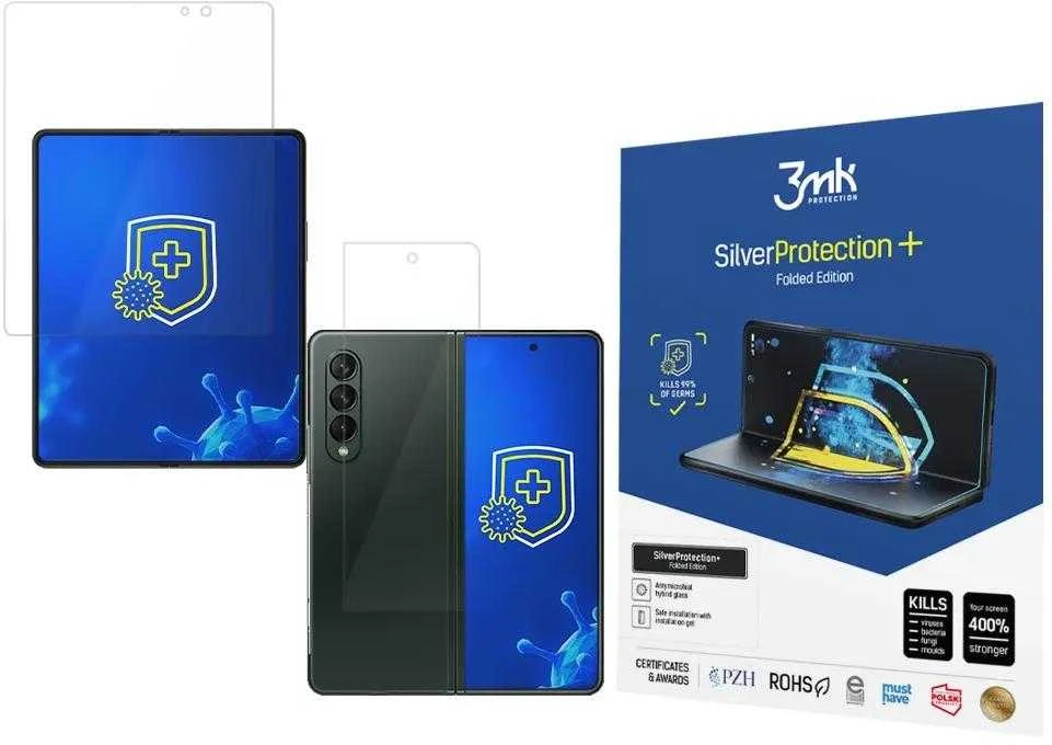 Samsung Galaxy Z Fold 3 5G – 3mk SilverProtection+ sulankstytas leidimas