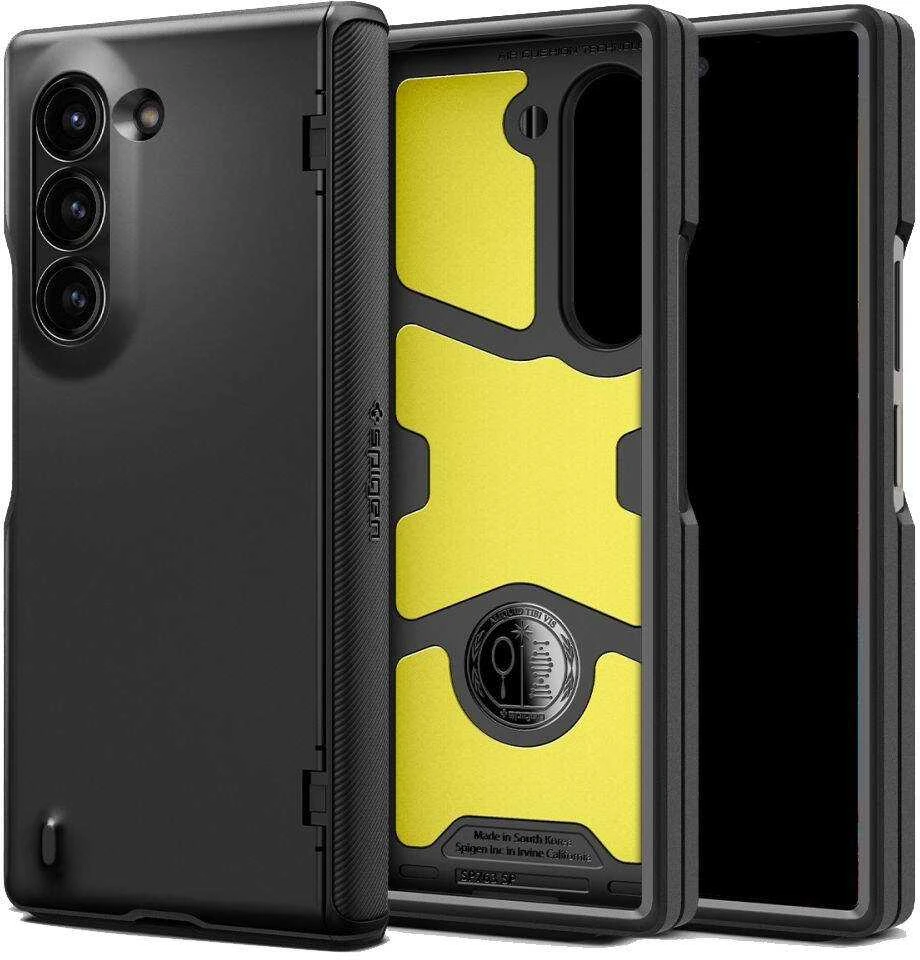 Spigen Slim Armor Pro – dėklas skirtas Samsung Galaxy Z Fold 6 Juodas