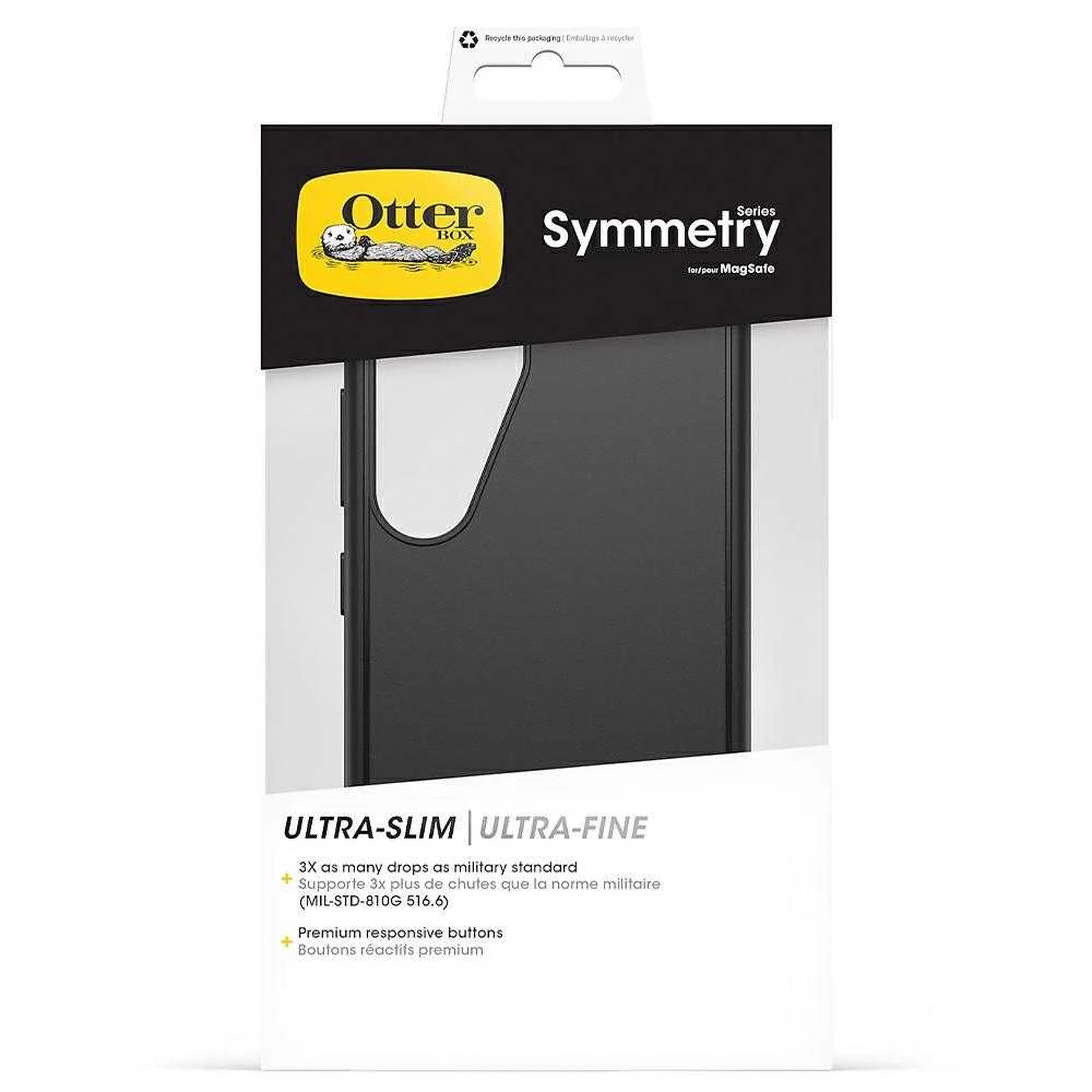 112803 Samsung Otterbox Symmetry Magnet Galaxy S25 Plus dėklas telefonui juodos spalvos