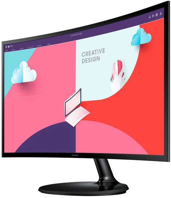 Samsung  Monitorius C27F364EAU/27"/Curved/Full HD/75Hz/Eye Saver Mode & Flicker Free