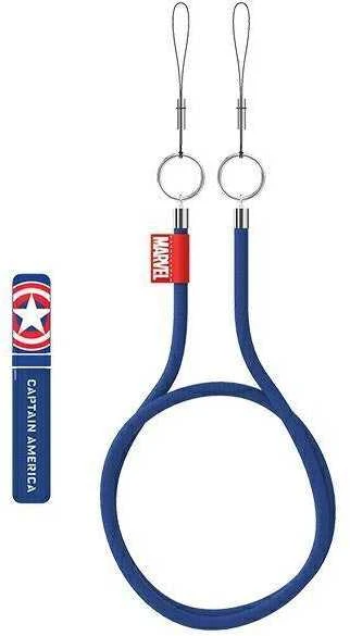Dėklas 112803 Stovas Samsung GP-TOU021HIILW apsauginiam stovo dangteliui S22/S22+/S22 Ultra Marvel mėlynas