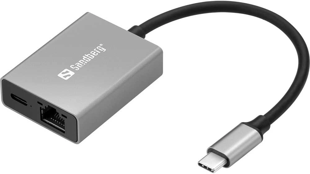 Sandberg USB-C tinklo adapteris su jungtimis