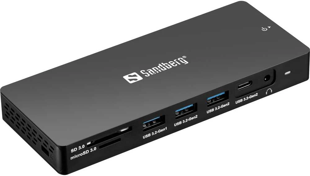 Sandberg 13in1 stotelė su USB ir atminties kortelių lizdais