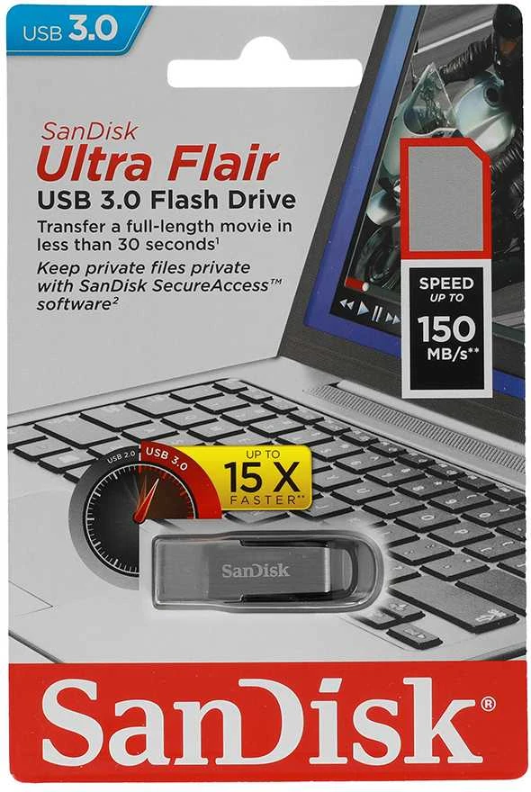 USB laikmena SanDisk 512GB Ultra Flair USB 3.0
