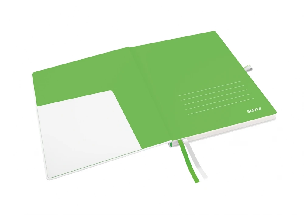 Sąsiuvinis Leitz Complete, iPad dydžio, 80 lapų langeliais, baltos spalvos