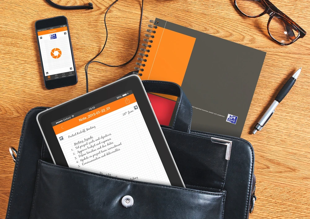 Sąsiuvinis Oxford Activebook, B5, 80 lapų, su spirale, eilutėmis