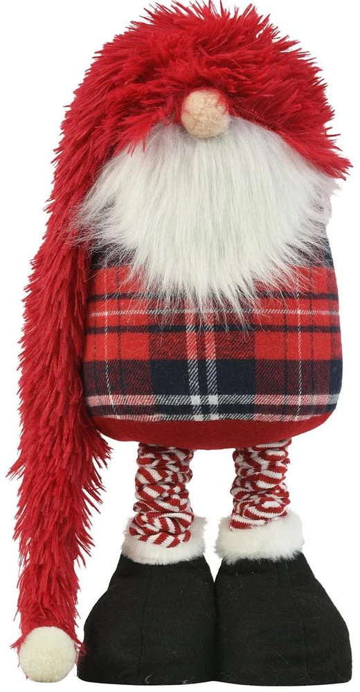 Saska Christmas Reguliuojamo aukščio raudonas dekoratyvinis nykštukas