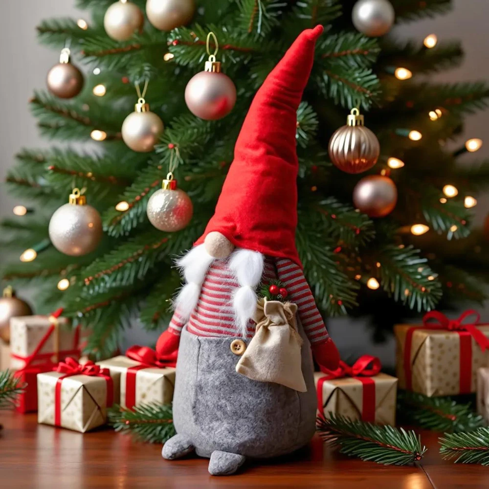 Saska Christmas Dekoratyvinis Kalėdų nykštukas 50 cm