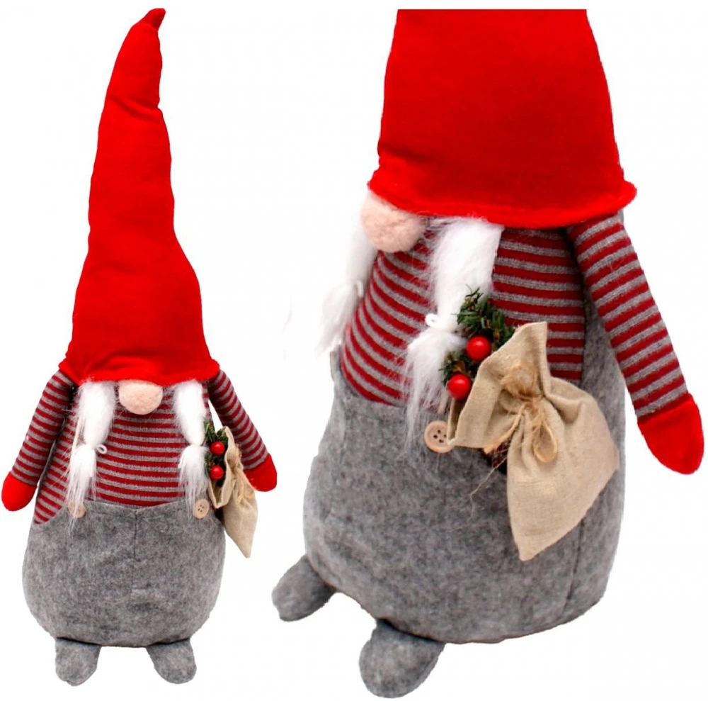 Saska Christmas Dekoratyvinis Kalėdų nykštukas 50 cm