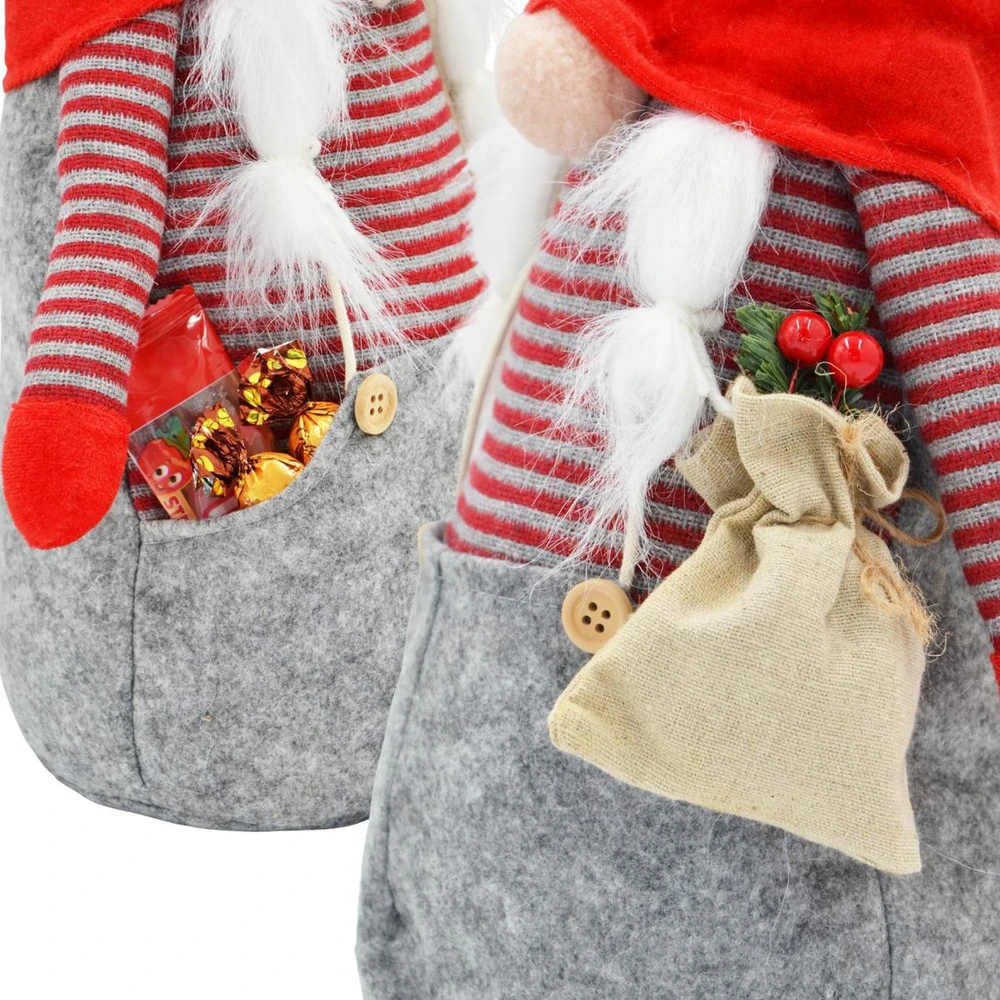 Saska Christmas Dekoratyvinis Kalėdų nykštukas 50 cm