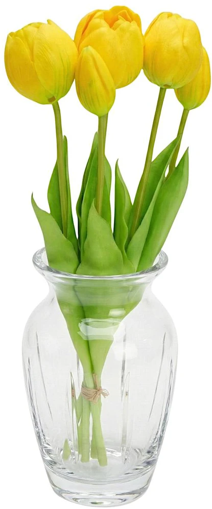 Saska Garden Geltonų tulpių puokštė 39 cm