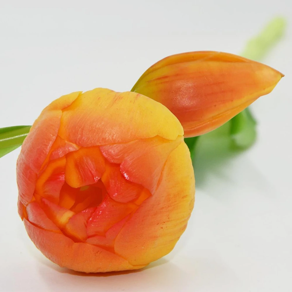Saska Garden Oranžinių bijūninių tulpių puokštė 39 cm