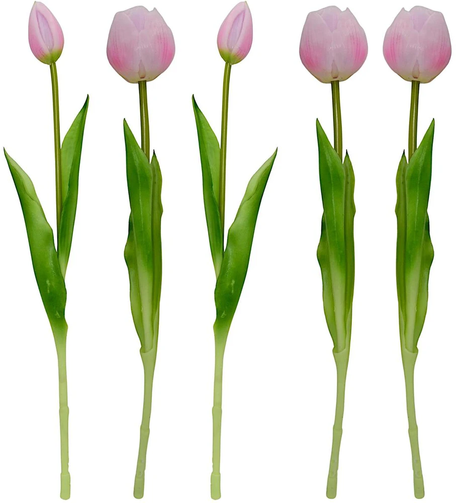 Saska Garden rožinės bijūnų tulpės 39 cm dekoracija