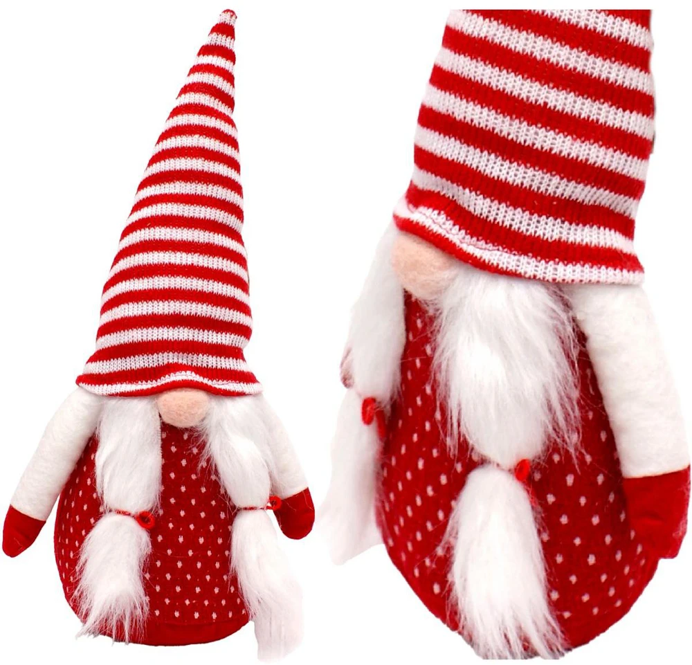 Saska Garden Kalėdinis dekoratyvinis gnomukas Candy Girl 35 cm