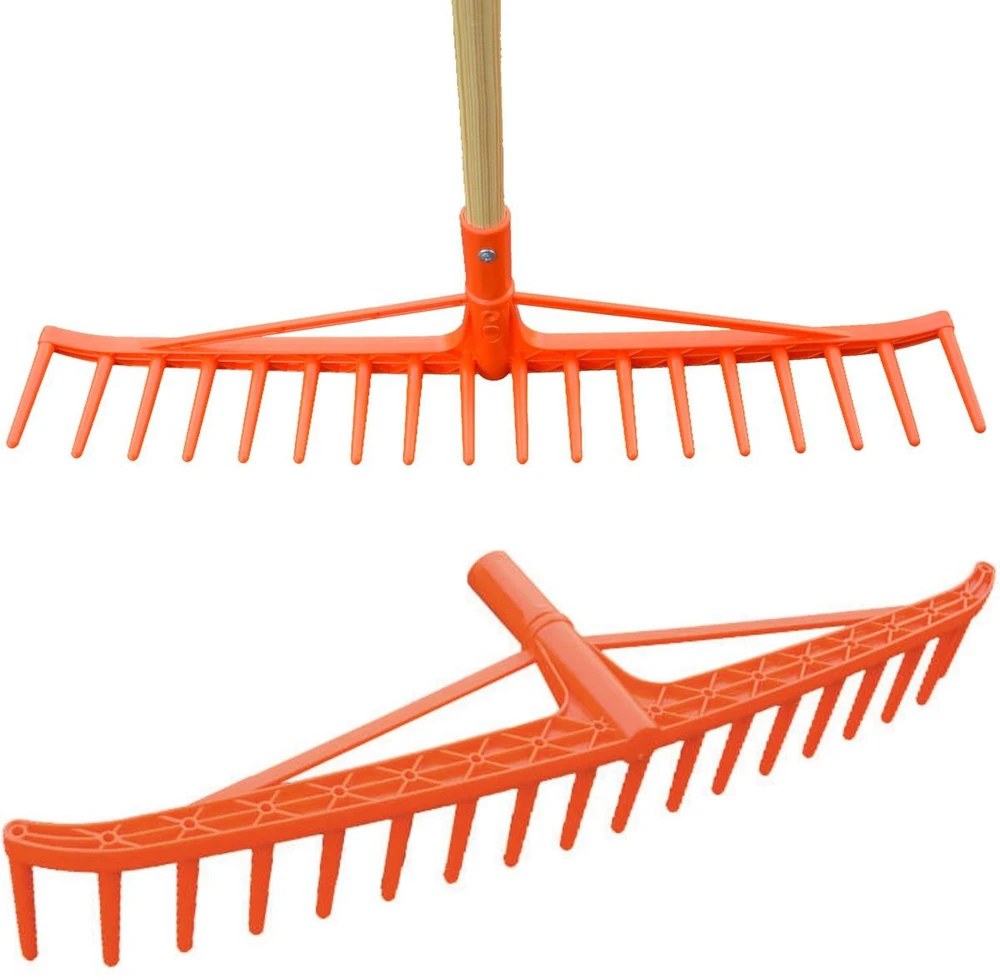 Saska Garden Sodo grėblys šienui oranžinis