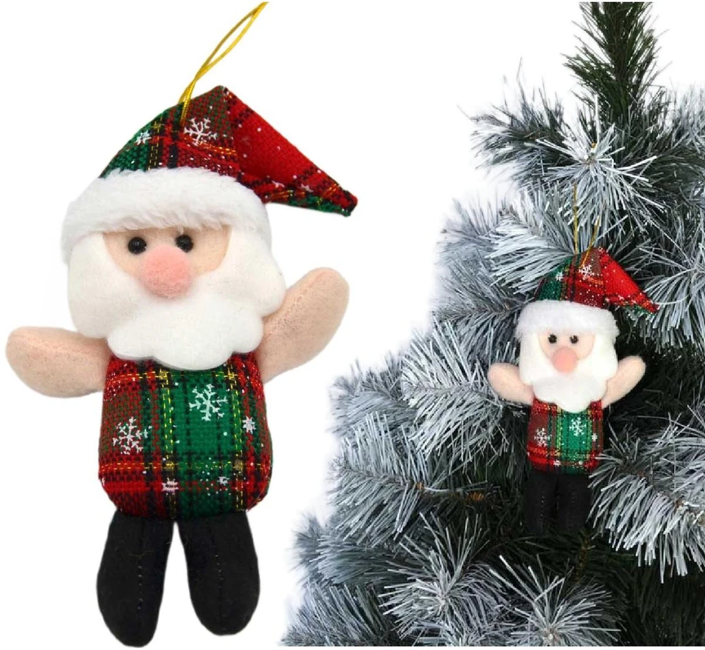 Saska Garden Kalėdinė kabinamoji Santa dekoracija 22 cm