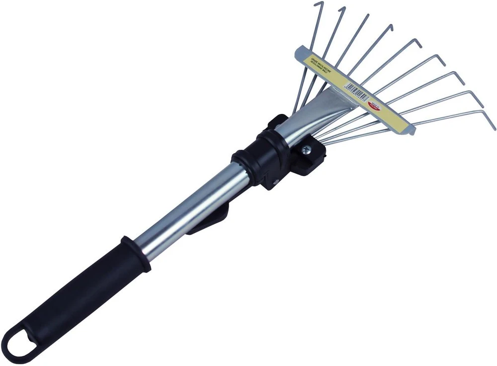 Saska Garden MAŽAS METALINIS VĖDUOKLINIS SODO GRĖBLYS 1076041
