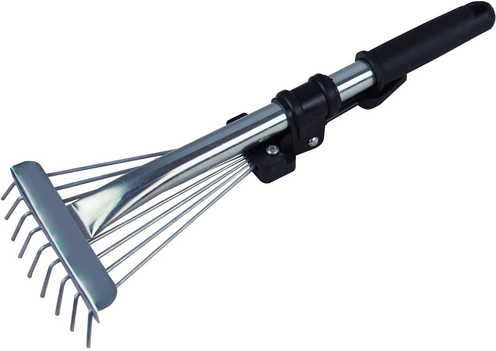 Saska Garden MAŽAS METALINIS VĖDUOKLINIS SODO GRĖBLYS 1076041