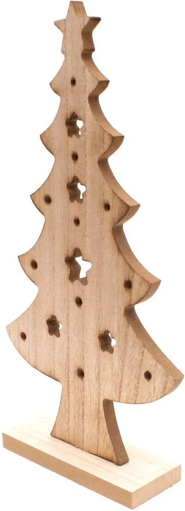 Saska Garden Medinė dekoracinė kalėdinė eglutė 32 cm