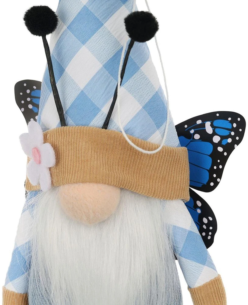 Saska Garden pavasarinė mėlyna gnomų dekoracija 25 cm