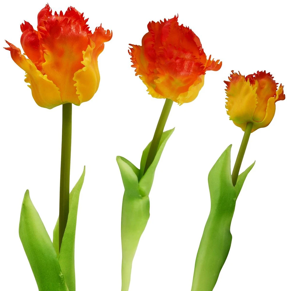 Saska Garden Oranžinis tulpės dekoracija 38 cm