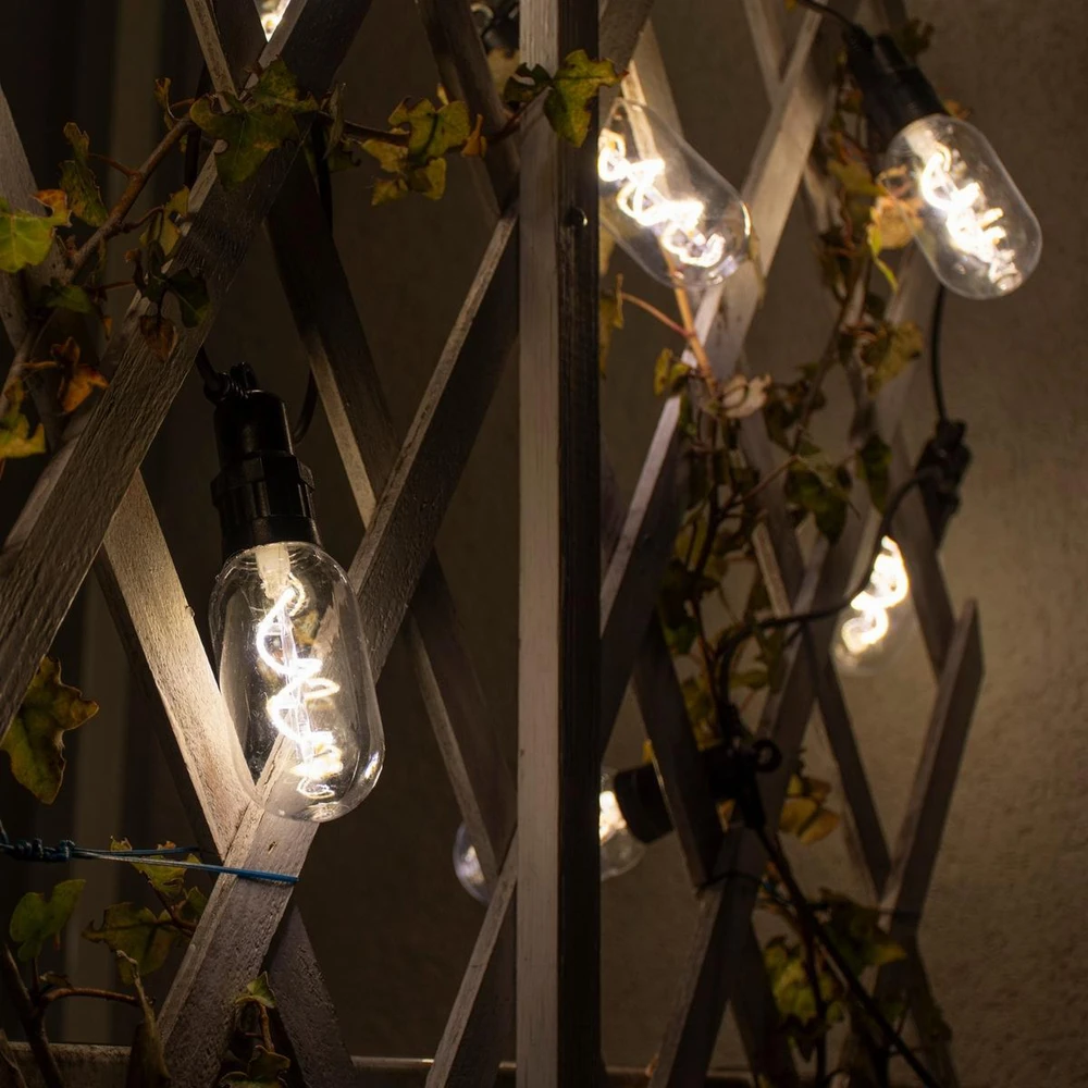Saska Garden lauko spiralinių LED girlianda 6,3 m