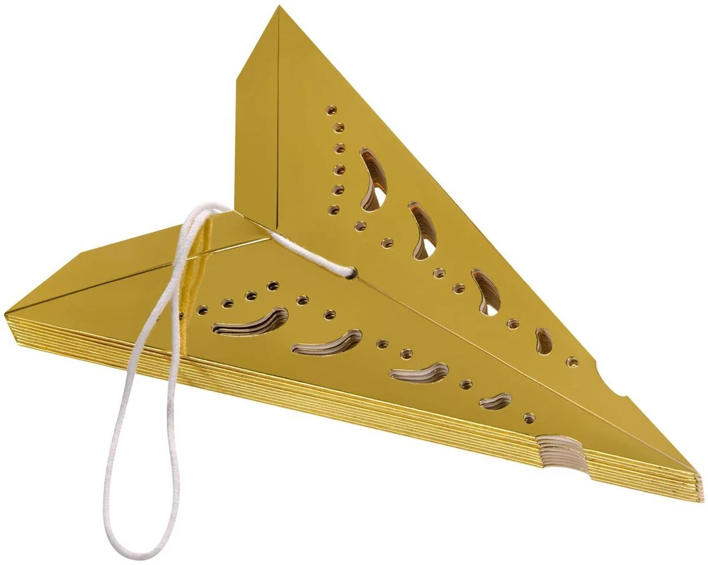 Saska Garden popierinė auksinė žvaigždės dekoracija 45 cm