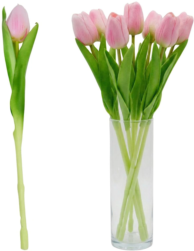 Saska Garden Dirbtinis rožinis tulpė 31 cm