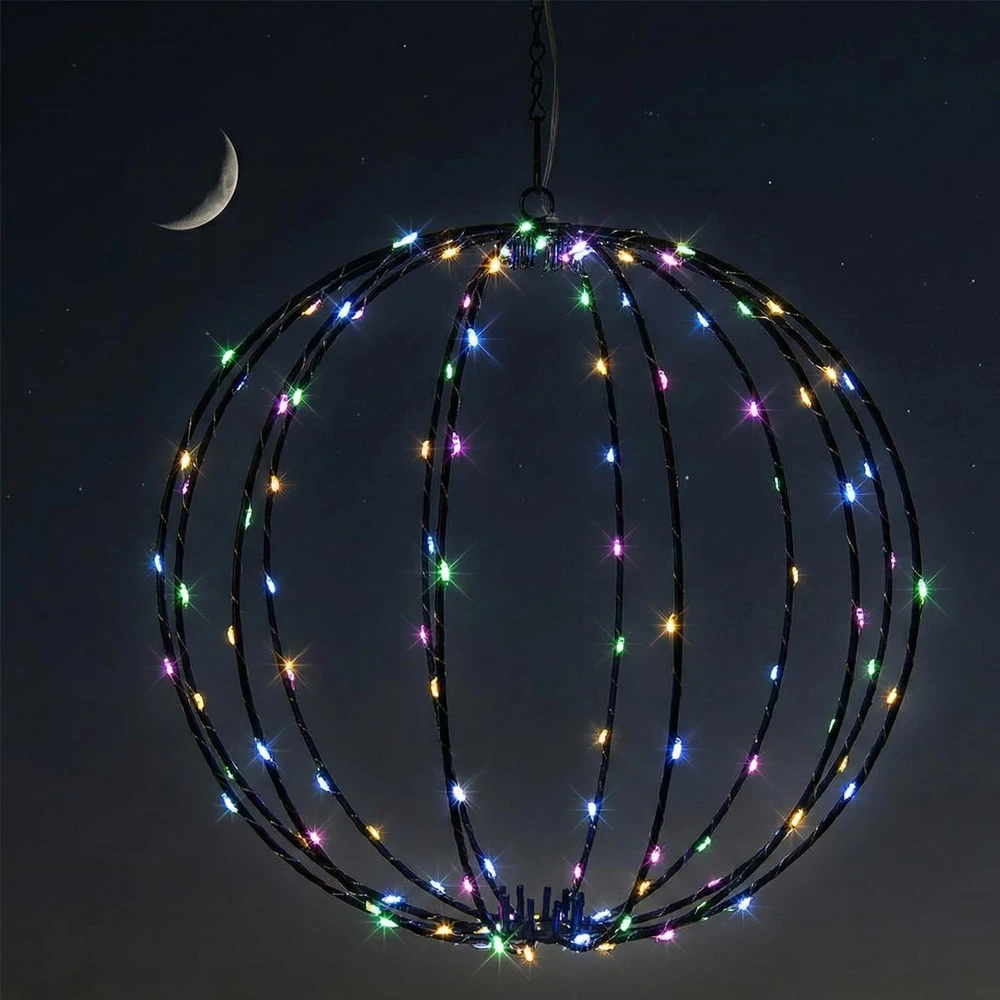 Pakabinamas šviestuvas Saska Garden Pakabinamas saulės šviestuvas 30 cm su LED