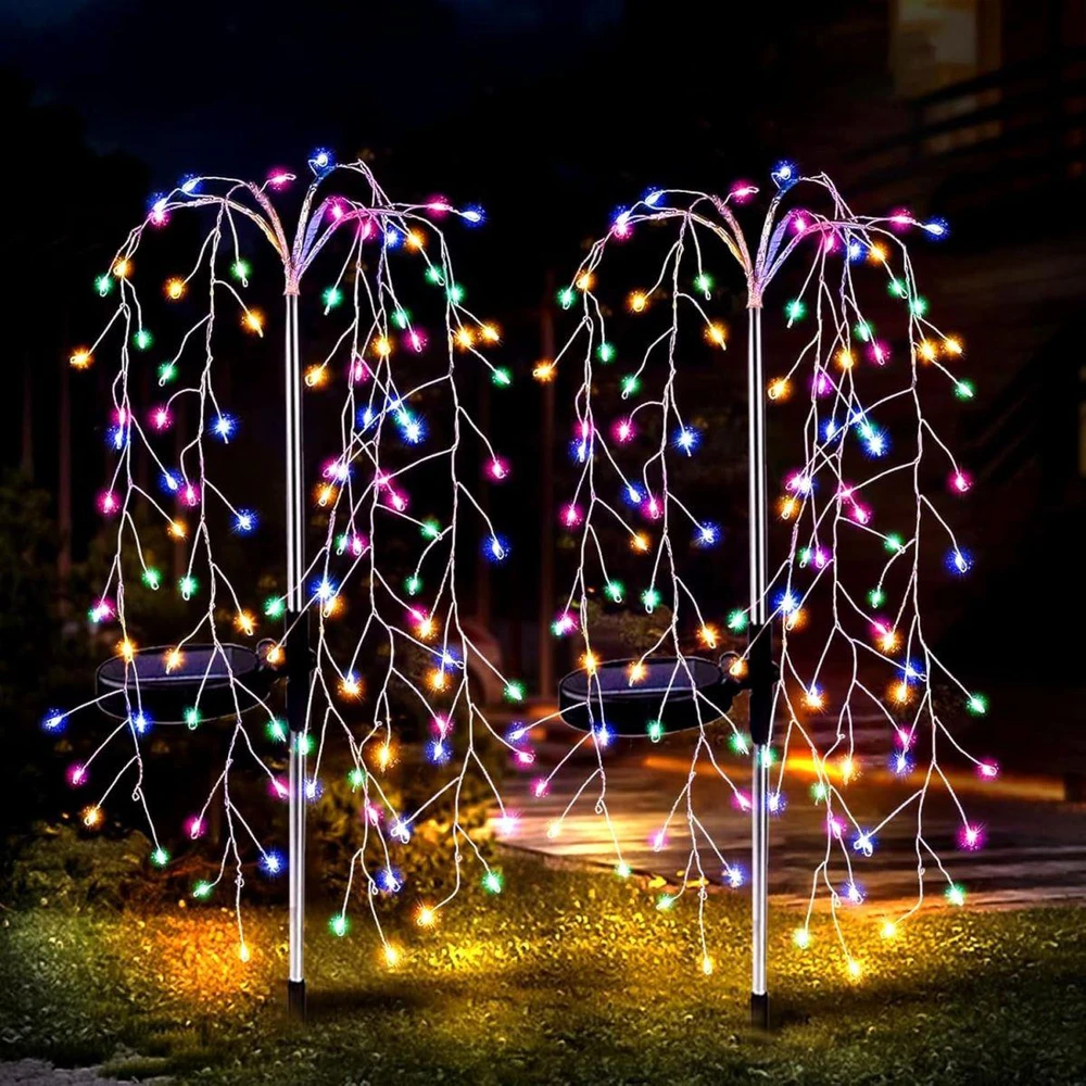 Saska Garden Saulės lempa fejerverkų medelis, 72cm