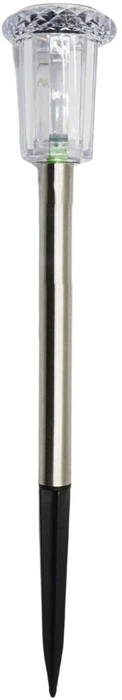 Saska Garden SAULĖS ENERGIJOS LEMPA KRISTALAS INOX 5,5x33CM 1077444