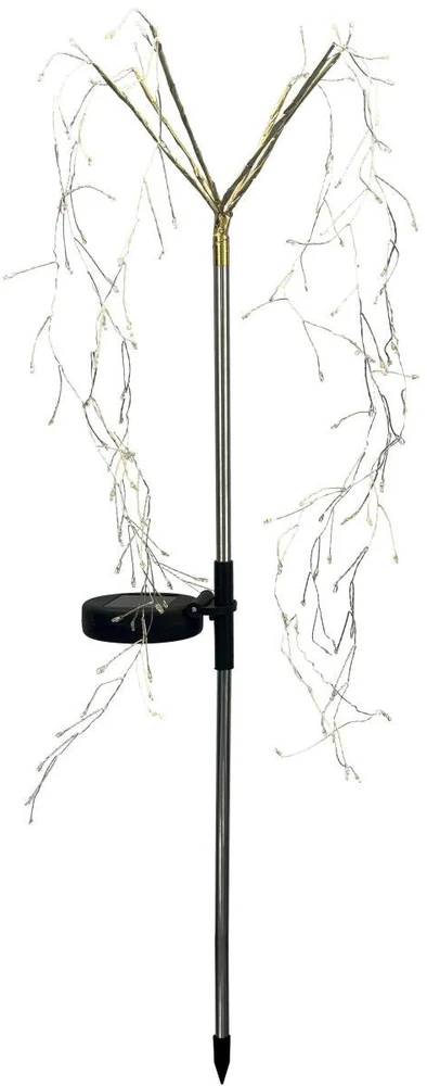 Saska Garden SAULĖS ENERGIJOS LEMPA MEDELIS FEJERVERKAS 72CM 120 LED 1067452