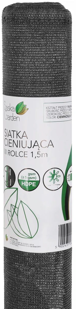 Saska Garden Pilka sušinimo tinklas 140 g/m2