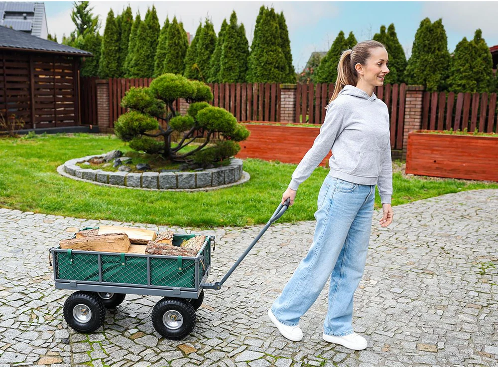 Saska Garden Sodo vežimėlis vežimui 270 kg