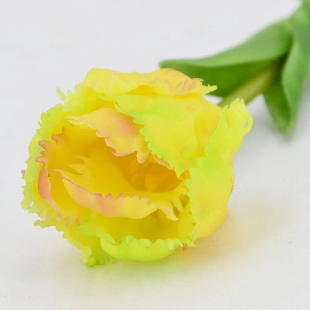 Saska Garden TULIPAN TAMSIAI GELTONAS 38CM KAIP GYVAS PAVASARINĖ DEKORACIJA 1075242