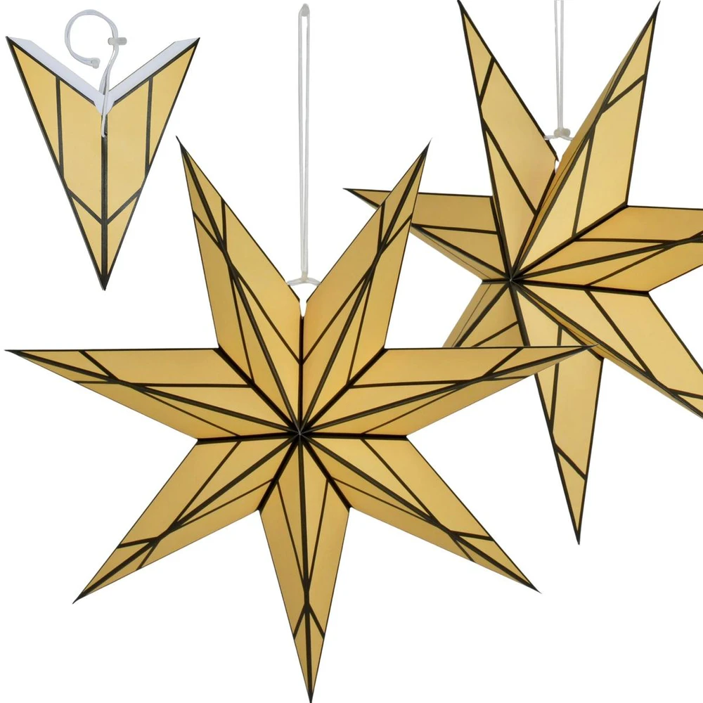 SASKA GIFT AND DECOR popierinė žvaigždė dekoracija 50 cm