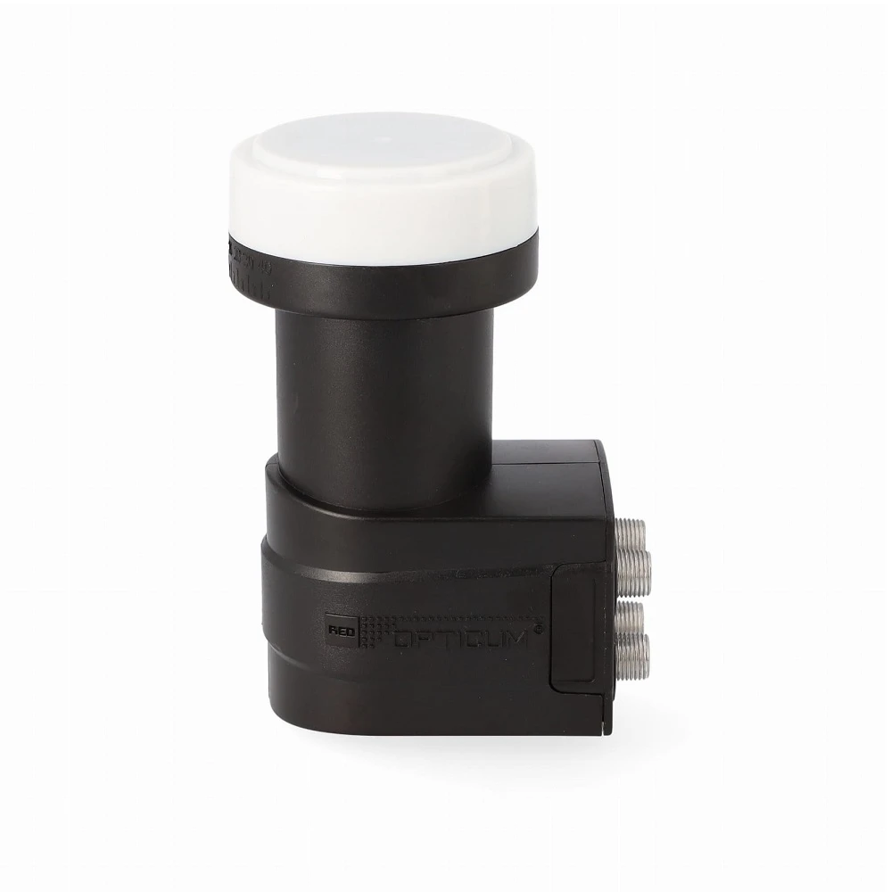 SAT QUAD OPTICUM Raudonas LNB 03H Premium keitiklis [0214]