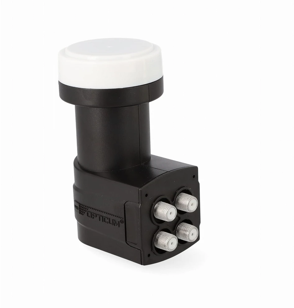 SAT QUAD OPTICUM Raudonas LNB 03H Premium keitiklis [0214]