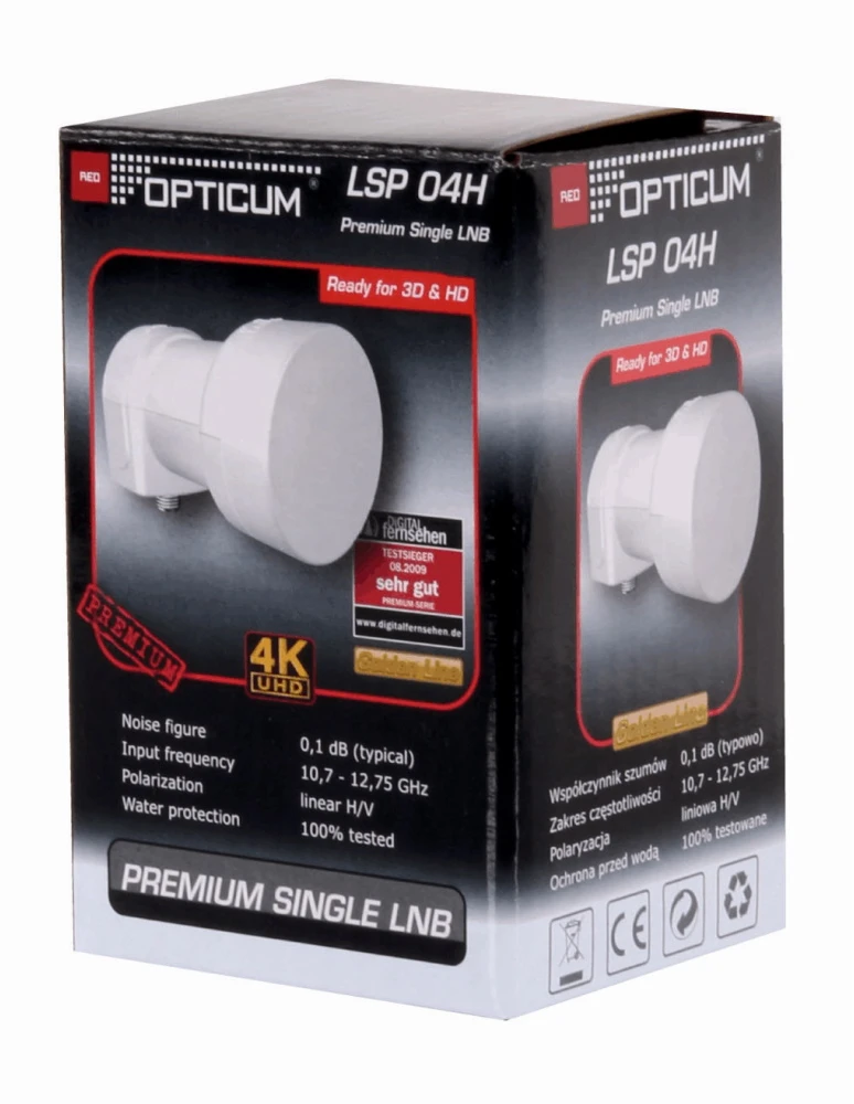 Ax Technology Keitiklis Satelitarny SINGLE Opticum LSP-04H [0064]