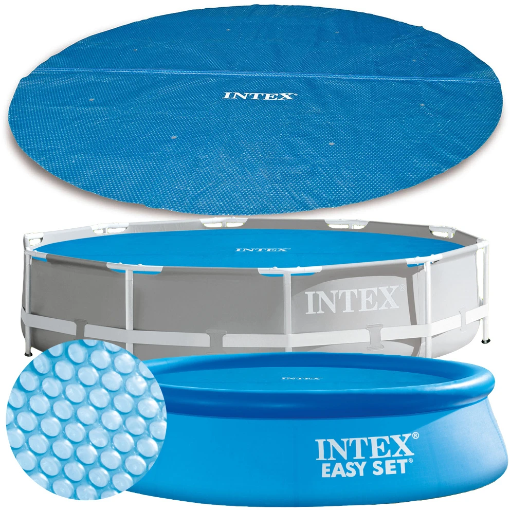 Telone Intex Baseino uždangalas, mėlynas, 206cm, polietilenas