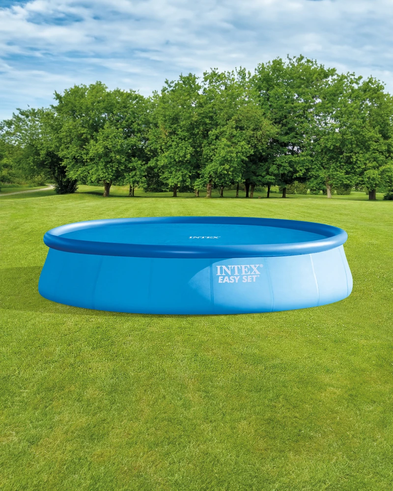 Intex Baseino uždangalas, mėlynas, 538cm, polietilenas