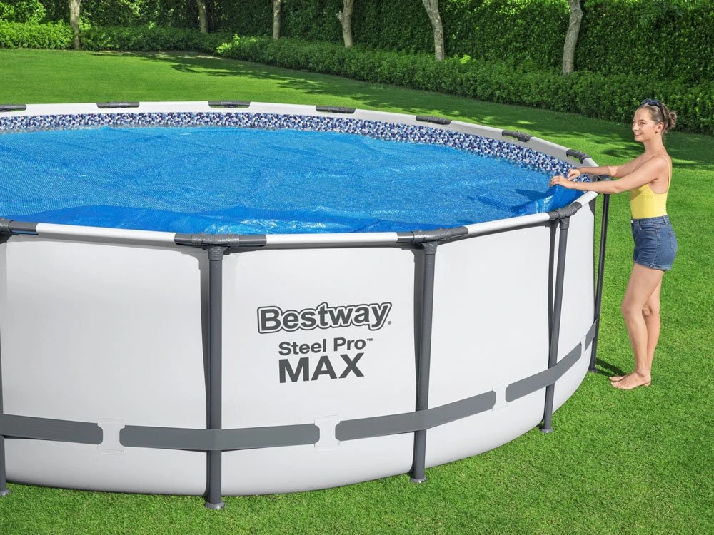 Bestway Šilumą sulaikantis baseino uždangalas Flowclear, 549cm