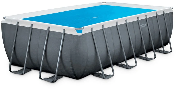 Intex Baseino uždangalas, mėlynas, 538x253cm, polietilenas